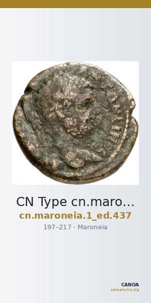 CN Type cn.maroneia.1_ed.437 — CANOA