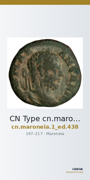 CN Type cn.maroneia.1_ed.438 — CANOA