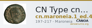 CN Type cn.maroneia.1_ed.438 — CANOA