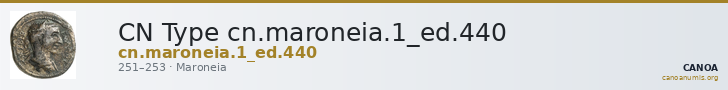 CN Type cn.maroneia.1_ed.440 — CANOA