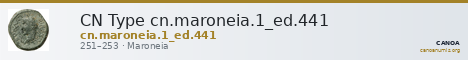 CN Type cn.maroneia.1_ed.441 — CANOA