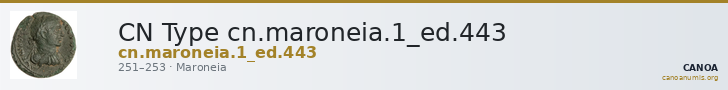 CN Type cn.maroneia.1_ed.443 — CANOA