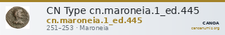 CN Type cn.maroneia.1_ed.445 — CANOA