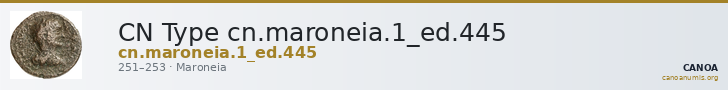 CN Type cn.maroneia.1_ed.445 — CANOA