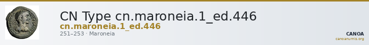 CN Type cn.maroneia.1_ed.446 — CANOA