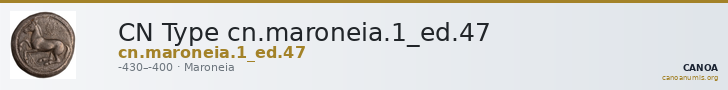 CN Type cn.maroneia.1_ed.47 — CANOA