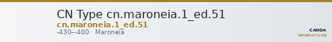 CN Type cn.maroneia.1_ed.51 — CANOA