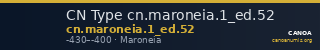 CN Type cn.maroneia.1_ed.52 — CANOA