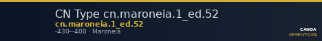 CN Type cn.maroneia.1_ed.52 — CANOA