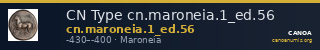 CN Type cn.maroneia.1_ed.56 — CANOA