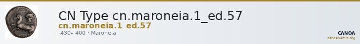 CN Type cn.maroneia.1_ed.57 — CANOA