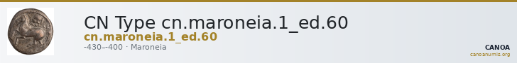 CN Type cn.maroneia.1_ed.60 — CANOA