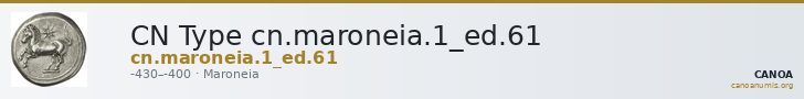 CN Type cn.maroneia.1_ed.61 — CANOA
