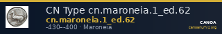 CN Type cn.maroneia.1_ed.62 — CANOA