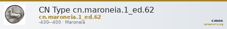 CN Type cn.maroneia.1_ed.62 — CANOA