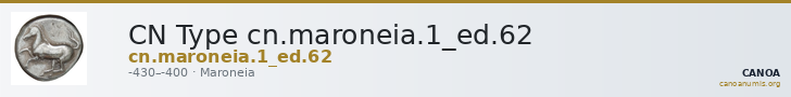CN Type cn.maroneia.1_ed.62 — CANOA