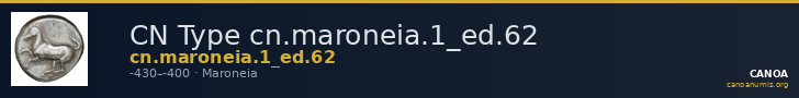CN Type cn.maroneia.1_ed.62 — CANOA
