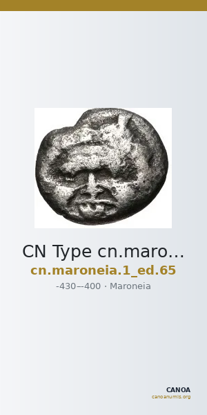 CN Type cn.maroneia.1_ed.65 — CANOA