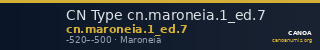 CN Type cn.maroneia.1_ed.7 — CANOA