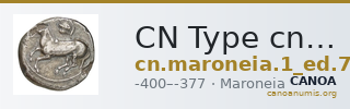 CN Type cn.maroneia.1_ed.70 — CANOA