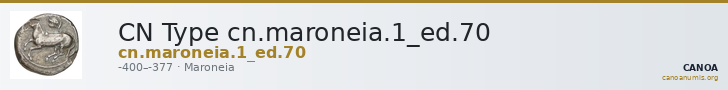 CN Type cn.maroneia.1_ed.70 — CANOA