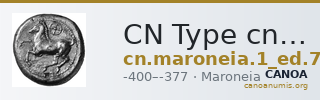 CN Type cn.maroneia.1_ed.71 — CANOA