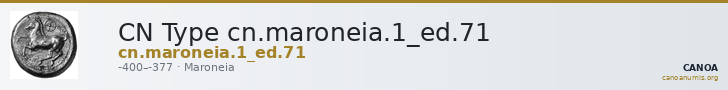 CN Type cn.maroneia.1_ed.71 — CANOA