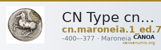 CN Type cn.maroneia.1_ed.72 — CANOA