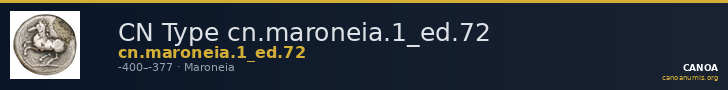 CN Type cn.maroneia.1_ed.72 — CANOA