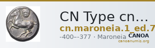 CN Type cn.maroneia.1_ed.73 — CANOA
