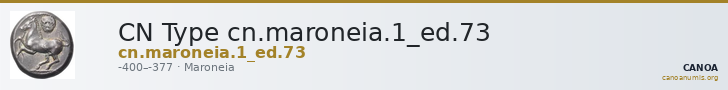 CN Type cn.maroneia.1_ed.73 — CANOA