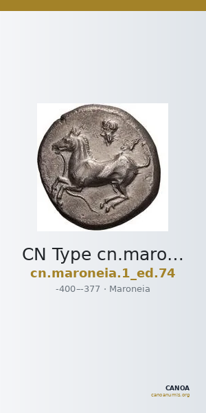 CN Type cn.maroneia.1_ed.74 — CANOA