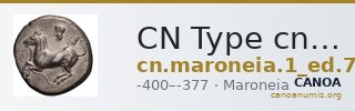 CN Type cn.maroneia.1_ed.74 — CANOA