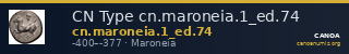 CN Type cn.maroneia.1_ed.74 — CANOA