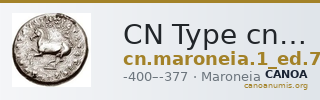 CN Type cn.maroneia.1_ed.75 — CANOA