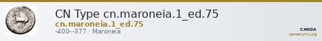 CN Type cn.maroneia.1_ed.75 — CANOA