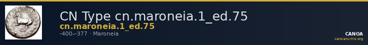 CN Type cn.maroneia.1_ed.75 — CANOA
