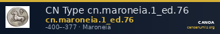 CN Type cn.maroneia.1_ed.76 — CANOA