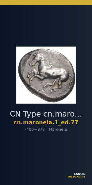 CN Type cn.maroneia.1_ed.77 — CANOA