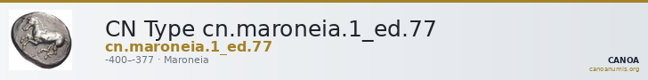 CN Type cn.maroneia.1_ed.77 — CANOA