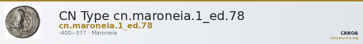 CN Type cn.maroneia.1_ed.78 — CANOA