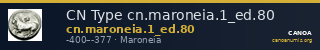 CN Type cn.maroneia.1_ed.80 — CANOA