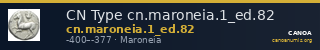 CN Type cn.maroneia.1_ed.82 — CANOA