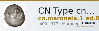 CN Type cn.maroneia.1_ed.83 — CANOA