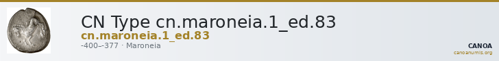 CN Type cn.maroneia.1_ed.83 — CANOA