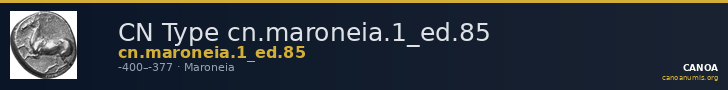 CN Type cn.maroneia.1_ed.85 — CANOA