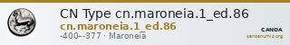 CN Type cn.maroneia.1_ed.86 — CANOA