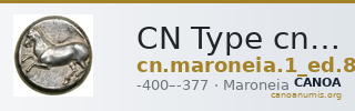 CN Type cn.maroneia.1_ed.87 — CANOA