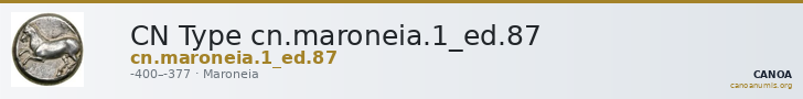 CN Type cn.maroneia.1_ed.87 — CANOA