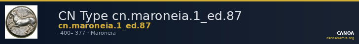 CN Type cn.maroneia.1_ed.87 — CANOA